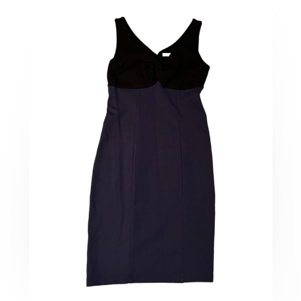 Elegant Boden Black and Navy Dress